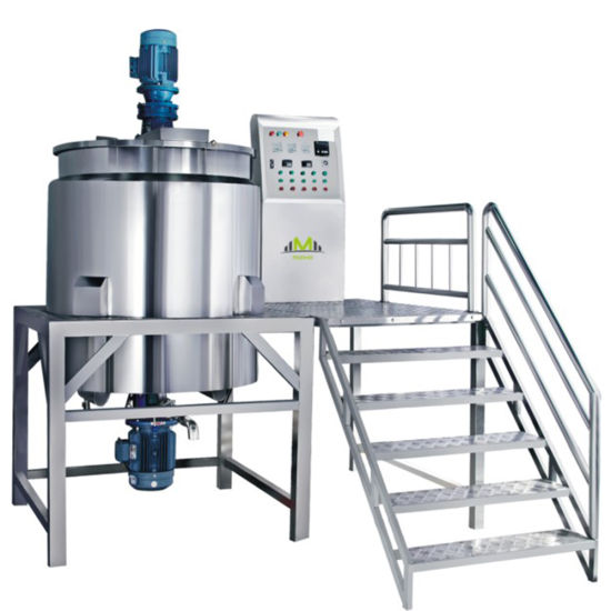 1000L Homogenizer Mixer Liquid Soap Mixing Machine Cosmetics Equipment 1000L-Homogenizer-Mixer-Liquid-Soap-Mixing-Machine-Co