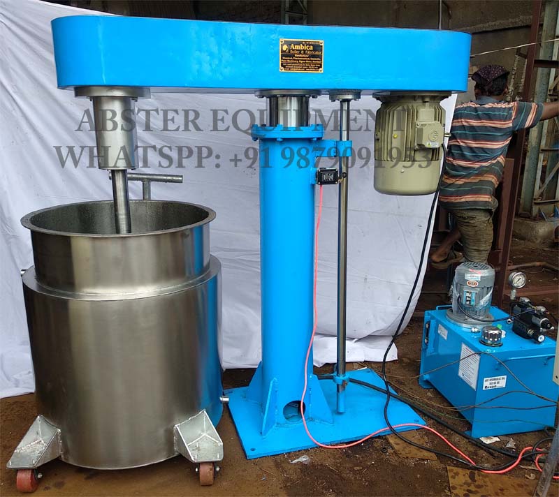 Hydraulic high speed disperser , dissolver, lab disperser